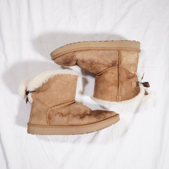 UGG Bailey Boot Ribbon Mid Brown Men’s Size 10 main image 5